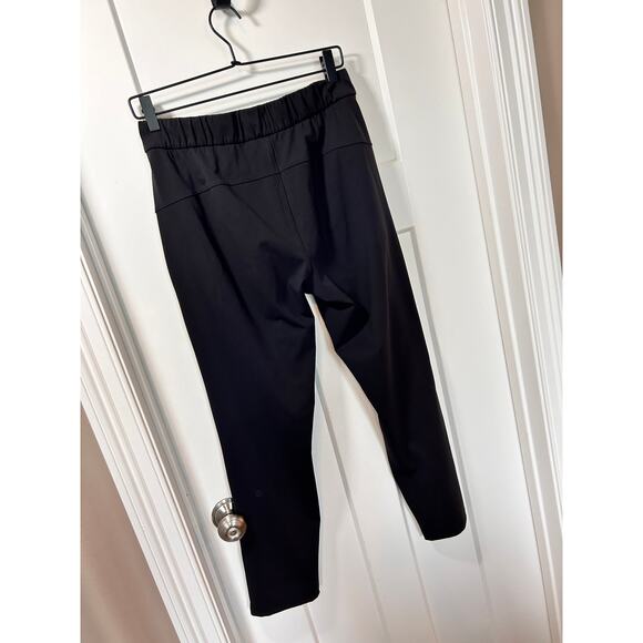 Lululemon Womens High Waist on the Fly Pants Stretch Pocket Running Black Size 6 - Picture 9 of 13